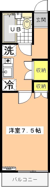 スピンドルハイツ 間取り