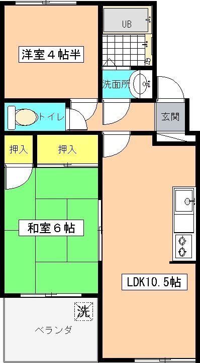 クラウンズマンション 間取り