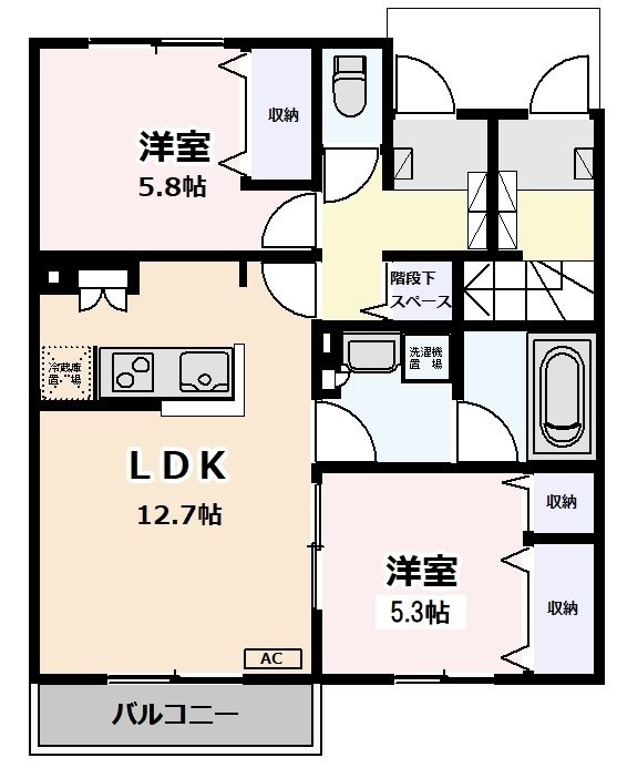 コンフォレストふじみ野 間取り