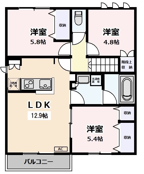 コンフォレストふじみ野 間取り